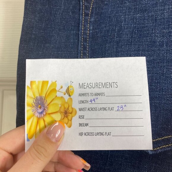 Old Navy 44x30 Loose Fit Blue Jeans Old School Denim Straight Leg Dark Wash NWT - Picture 11 of 11